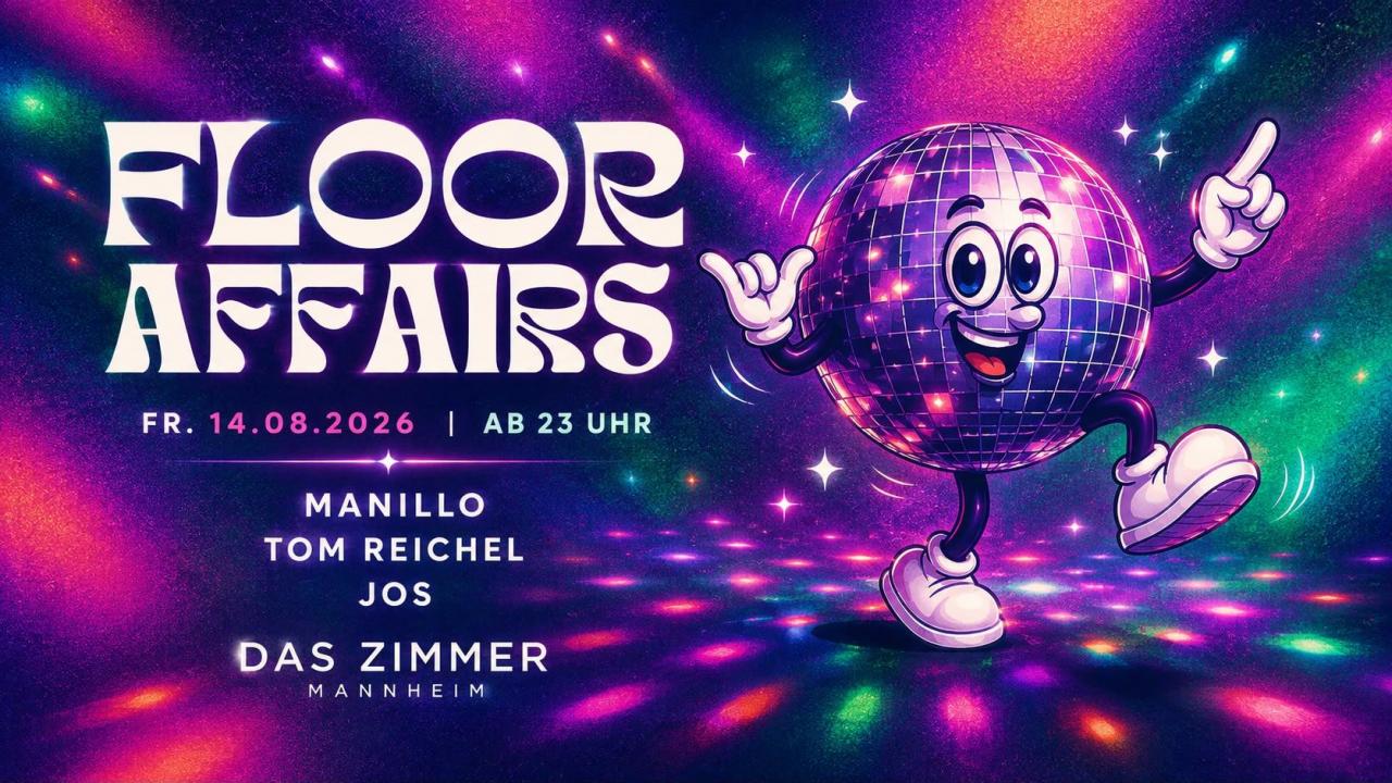 FLOORAFFAIRS – Das Zimmer, 14.08.2026